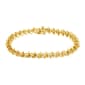Diamond Classics™ 10kt. Gold Prong Set Diamond Link Bracelet - image 4