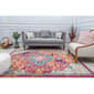 Rugs America&#8482; Hailey Rosy Peach Abstract Vintage Area Rug - image 3