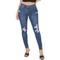 Juniors YMI&#40;R&#41; Wanna Betta Butt Premium Distressed Skinny Jeans - image 1