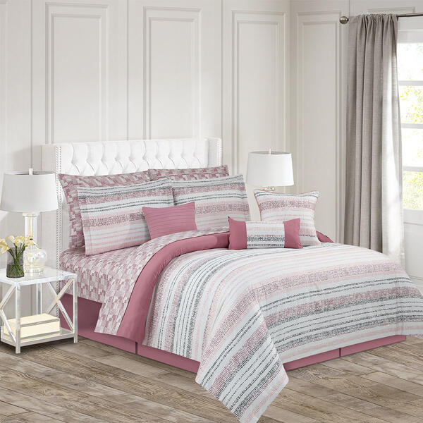 10pc. Brooke Stripe Bed in a Bag - image 