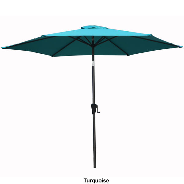 7.5ft. Heavy Duty Polyester Tilt Umbrella w/  Air Vent