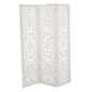 9th & Pike® Farmhouse White Wooden Room Divider Screen - image 6