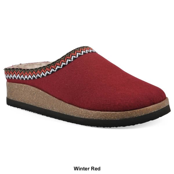 Womens White Mountain Bundle Up Clog