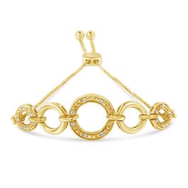 Diamond Classics&#8482; Yellow Plated Adjustable Bracelet
