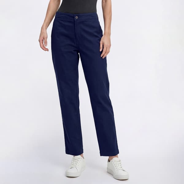 Womens LANDS END(R) Solid Straight Leg Chino Pants