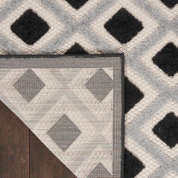 Nourison Aloha Diamond Modern Indoor/Outdoor Runner