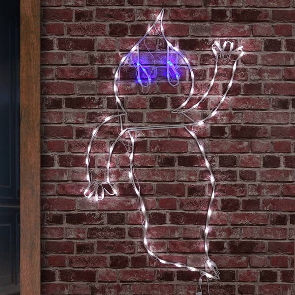 National Tree 51in. Halloween LED Waving Ghost Wall Décor