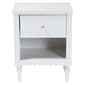 Baxton Studio Roni Modern White Wood 1-Drawer Nightstand - image 3