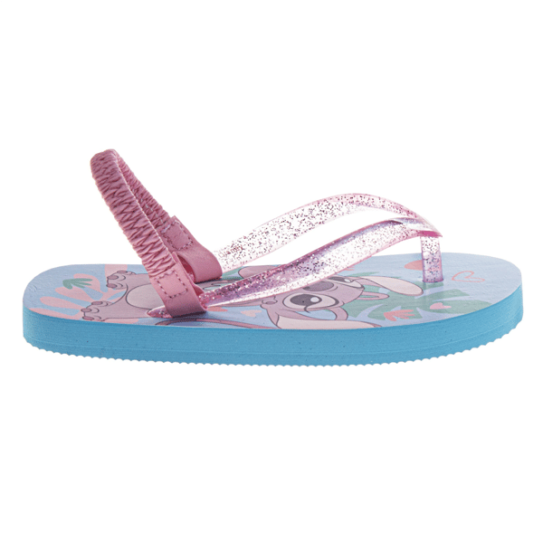 Toddler Girls Disney™ Stitch & Angel Dual Sizes Flip Flops