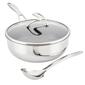 Circulon&#40;R&#41; 3pc. Stainless Steel Chef Pan and Utensil Set - image 1