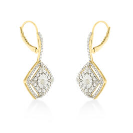 Diamond Classics&#8482; 1/4ctw. Rose Diamond Dangle Earrings