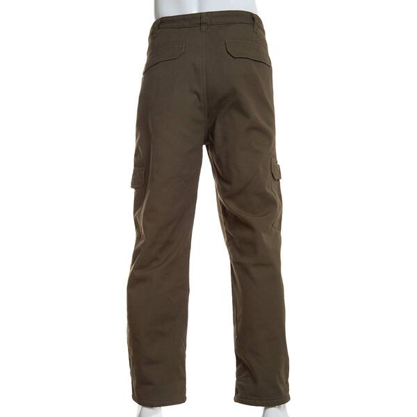  STANLEY Men's Fleece Lined Twill Cargo Pant, Charcoal, 32X30:  Clothing, Shoes & Jewelry