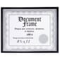 Malden Black w/ Silver Certificate Frame - 8.5 x 11 - image 2