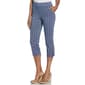 Womens Rafaella&#40;R&#41; Pull-On Tile Rivet Detail Capris - image 1