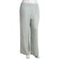 Juniors No Comment Striped Linen Pull Over Flowy Pants - image 1