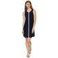 Petite MSK Sleeveless Piped Zip Dress - image 1