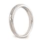Pure Fire 14kt. White Gold Lab Grown 11-Stone Channel Band - image 6