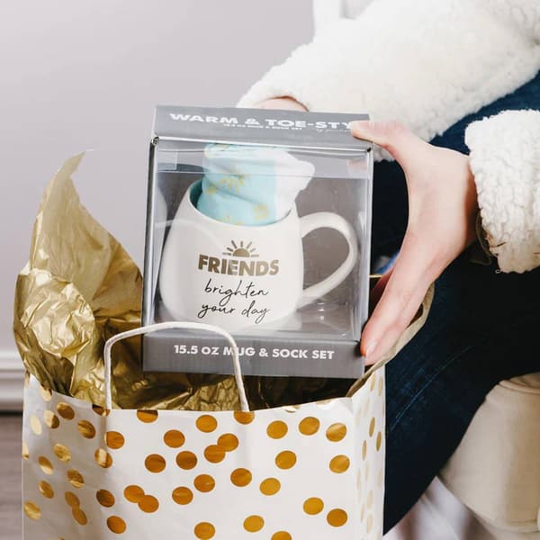 Pavilion Friends Mug & Socks Set