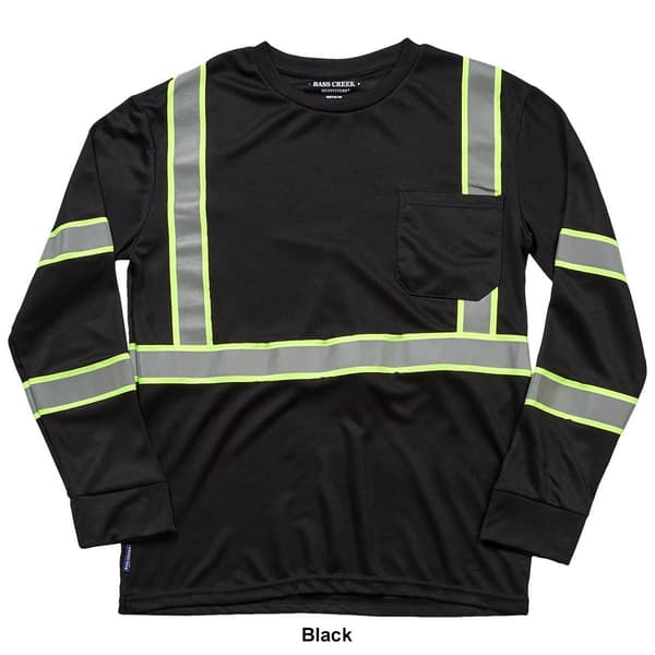 Mens Bass Creek Outfitters® Long Sleeve Reflective Tee