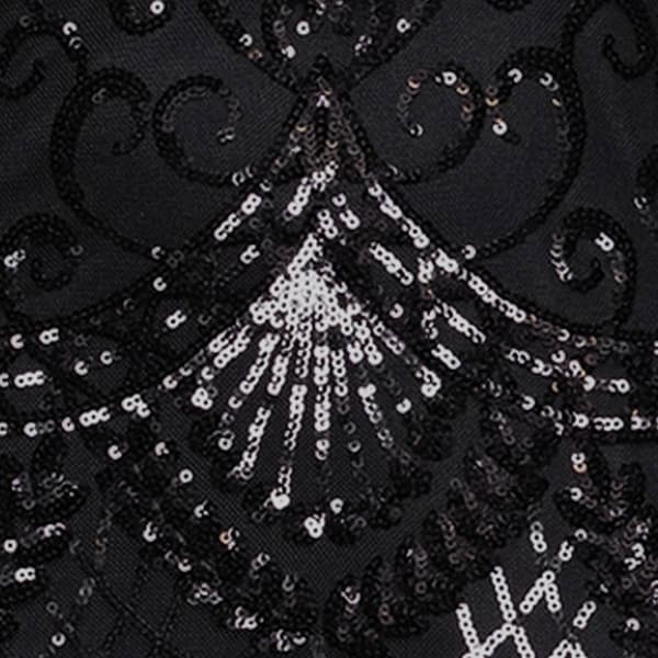 Juniors Blondie Nites Sequin Corset Sheath Dress with Slit