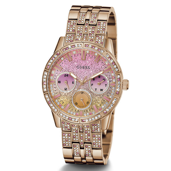 Womens Guess Rose Gold/Multi Dial with Crystals Watch - GW0365L3