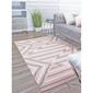 Rugs America™ Miko Strawberry Geometric Contemporary Area Rug - image 2
