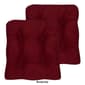 Sweet Home Collection Memory Foam Non-Slip Tufted Chair Cushion - image 7
