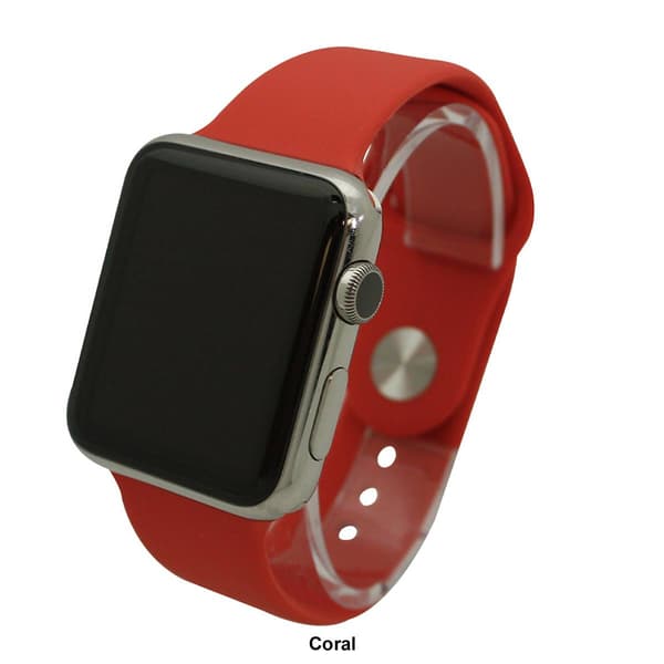 Womens Olivia Pratt&#8482; Solid Silicone Apple Watch Band - 8812