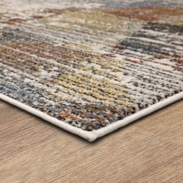 J&V Textiles Scroll 20 x 55 Anti-Fatigue Kitchen Runner Mat Multi