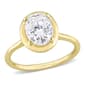 Gemstone Classics(tm) 10kt. Gold 2ctw. Moissanite Engagement Ring - image 1