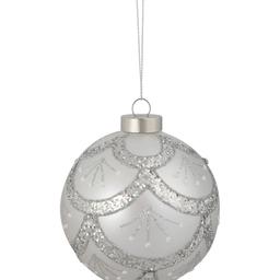 Northlight Seasonal 4in. Glittered Cosmoid Christmas Ornament