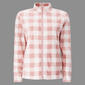 Womens Heat Holders Buffalo Plaid Brushed Fleece Jacket - image 2