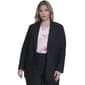 Plus Size Calvin Klein Long Sleeve One Button Pinstripe Blazer - image 4