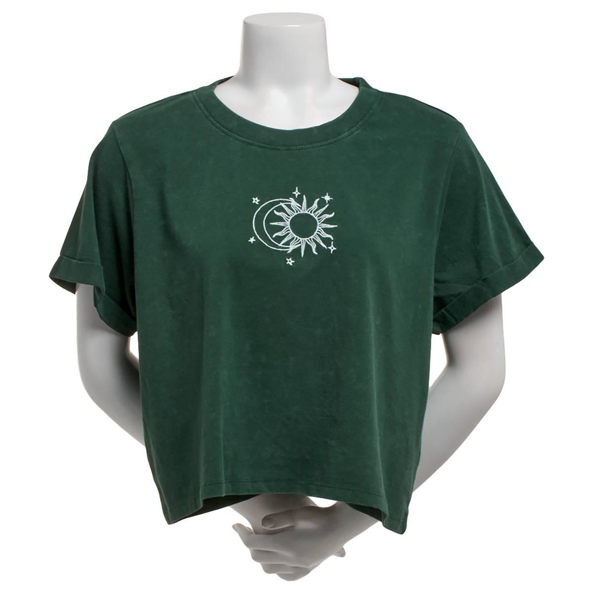 Juniors Attitude Not Included Radiate Positivity Crop Tee