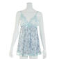 Womens Spree Intimates Soft Triangle Cup Floral Babydoll Set - image 1