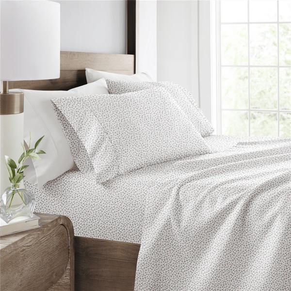 Soft Essentials 4pc. Ultra Soft Delicate Ditsy Floral Sheet Set - image 