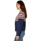 Womens Democracy Abstract Stripe Jacquard Cardigan - image 3