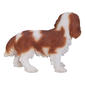 Hi-Line Gift Brown & White King Charles Spaniel Garden Statue - image 4