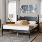 Baxton Studio Gaetano Platform Queen Bed - image 7