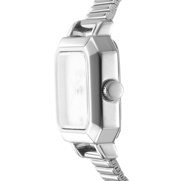 Womens DKNY White Dial Tubogas Bracelet Watch - DK1L123M0015