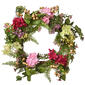 National Tree 22in. Hydrangea Floral Wreath - image 1