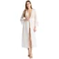 Womens NVLT Flounce Sleeve Lace Tie Wrap Cover-Up - image 1