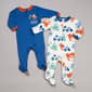 Baby Boy (NB-9M) bon bebe(R) 2pk. Construction Truck Sleep & Play - image 1