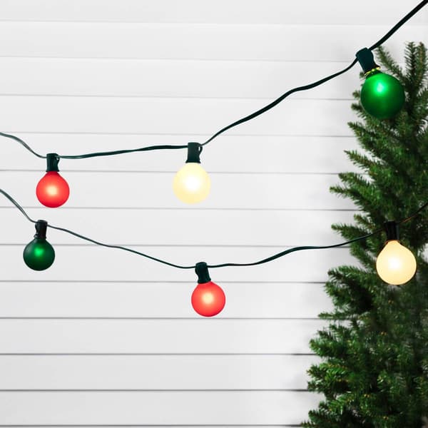 Northlight Seasonal 10ct. Frosted Globe Patio Lights
