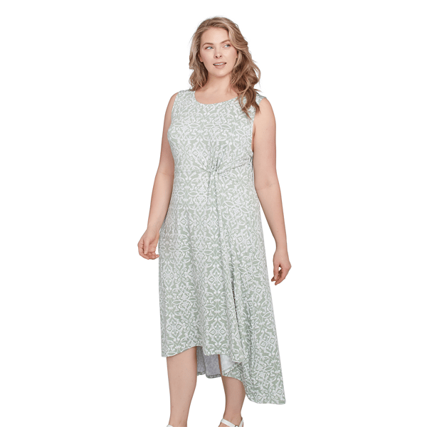Plus Size Ruby Rd. Must Haves II Medallion High-Low Dress