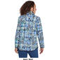 Womens Ruby Rd. Chalet Chic Ath Paisley Terry Zip Jacket - image 2