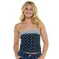 Juniors Madden Girl Stripe & Star Jersey Reversible Tube Top - image 1
