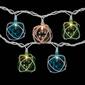 Northlight Seasonal 6ft. White Twine Wrapped Christmas Lights - image 2