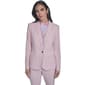 Petite Calvin Klein Notch Lapel One Button Solid Blazer - image 1