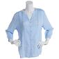 Womens Preswick &amp; Moore 3/4 Sleeve Gauze Shirt - image 1